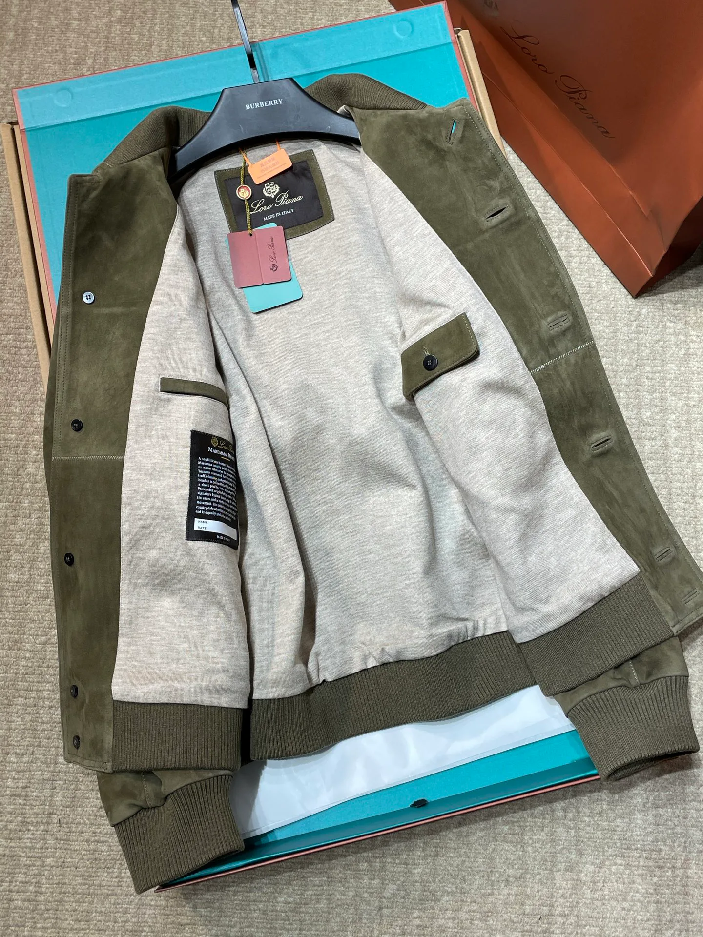Men's Leather Jackets And Sheepskin Coats LORO PIANA 18235956