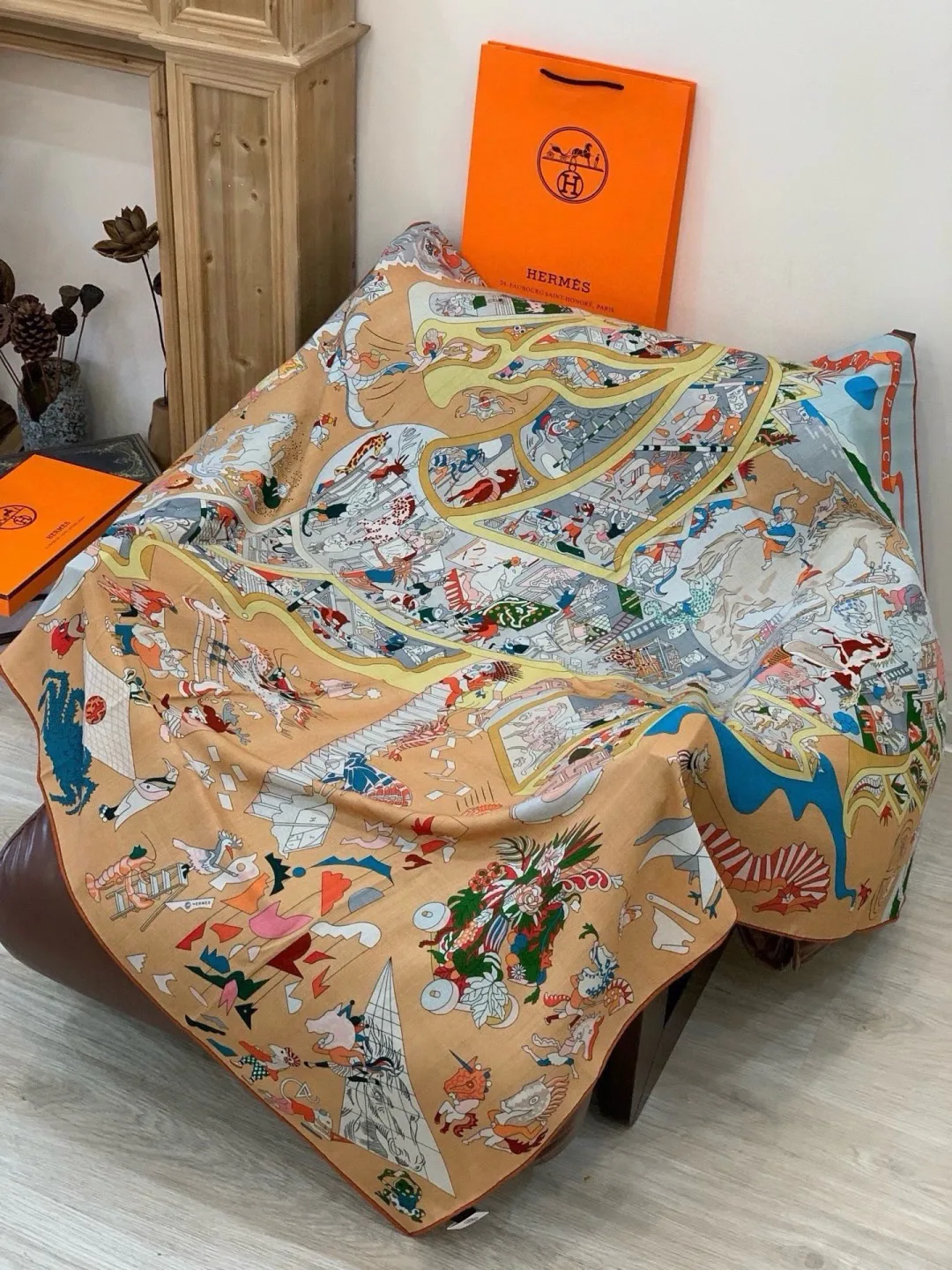 Платки Hermes 18574581
