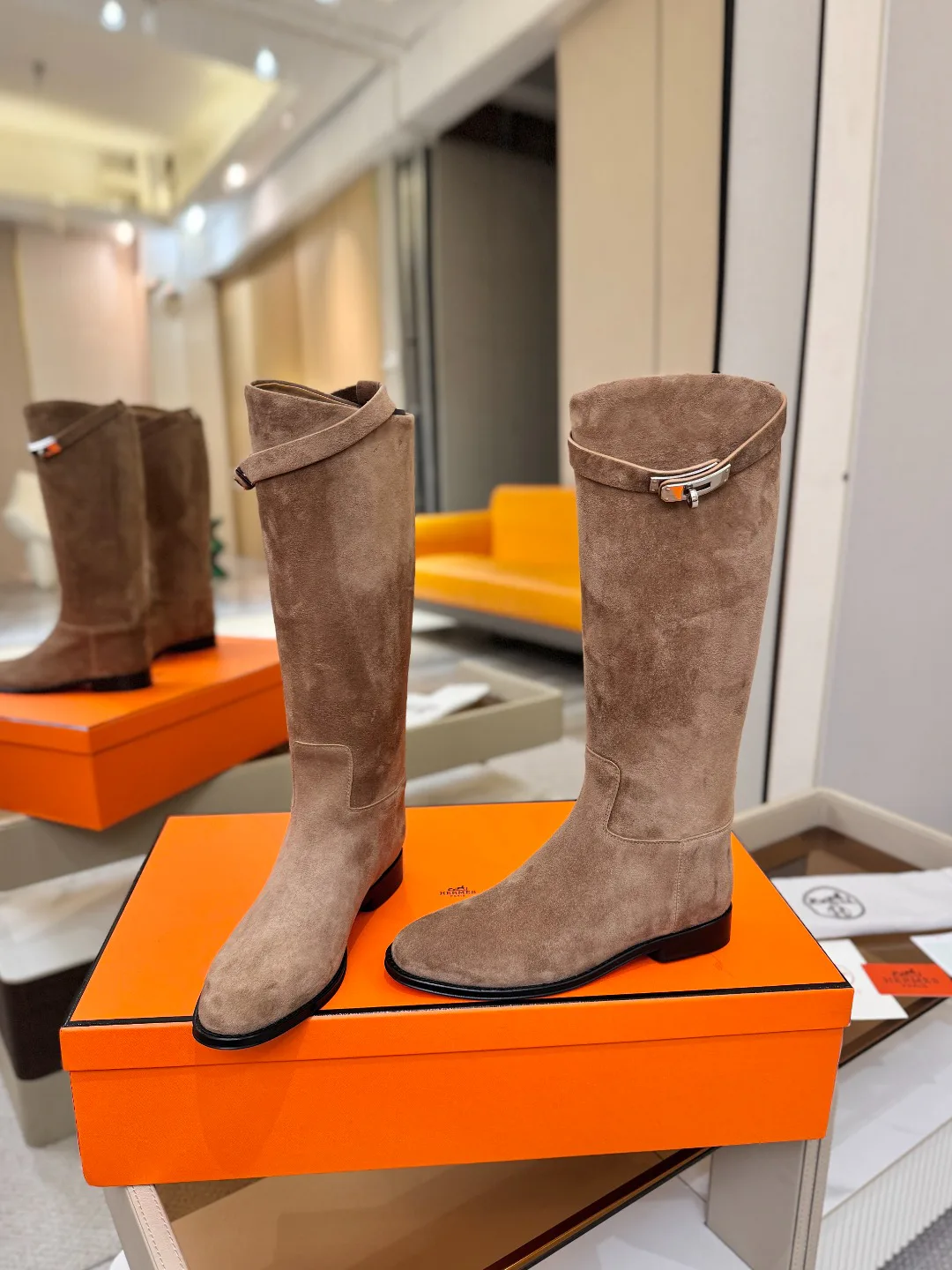 Women's Boots HERMES 18521260
