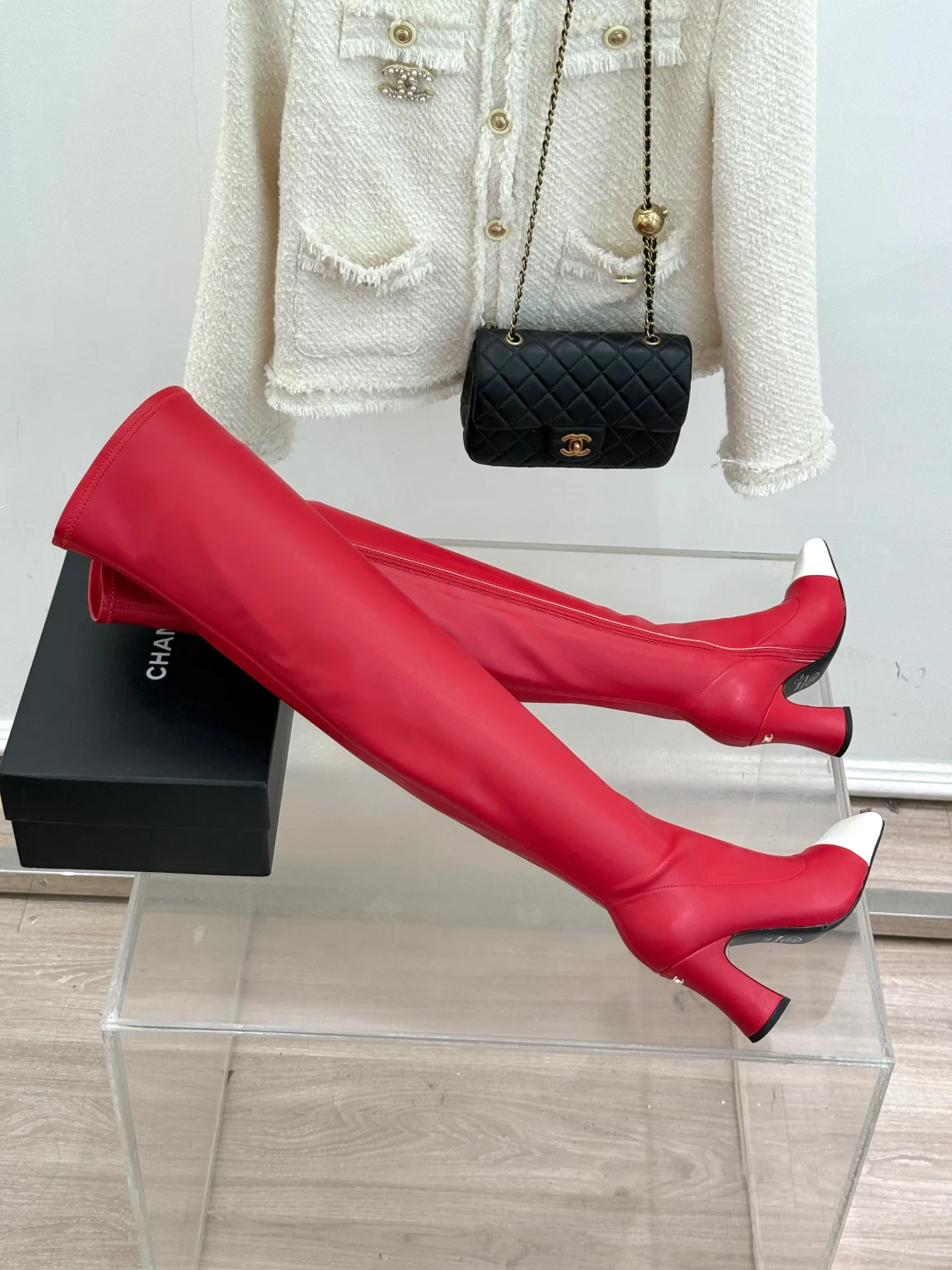 Сапоги Женские Chanel 18613404