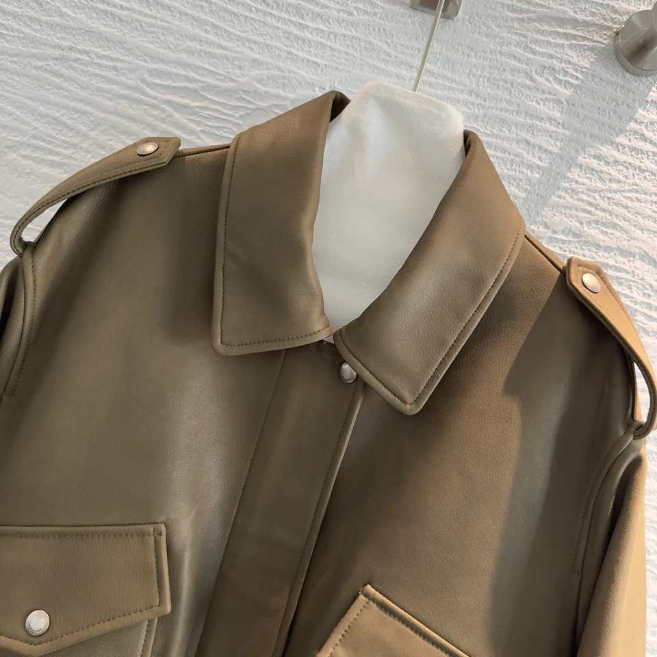 Women's Leather Jackets And Sheepskin Coats SAINT LAURENT 17910551