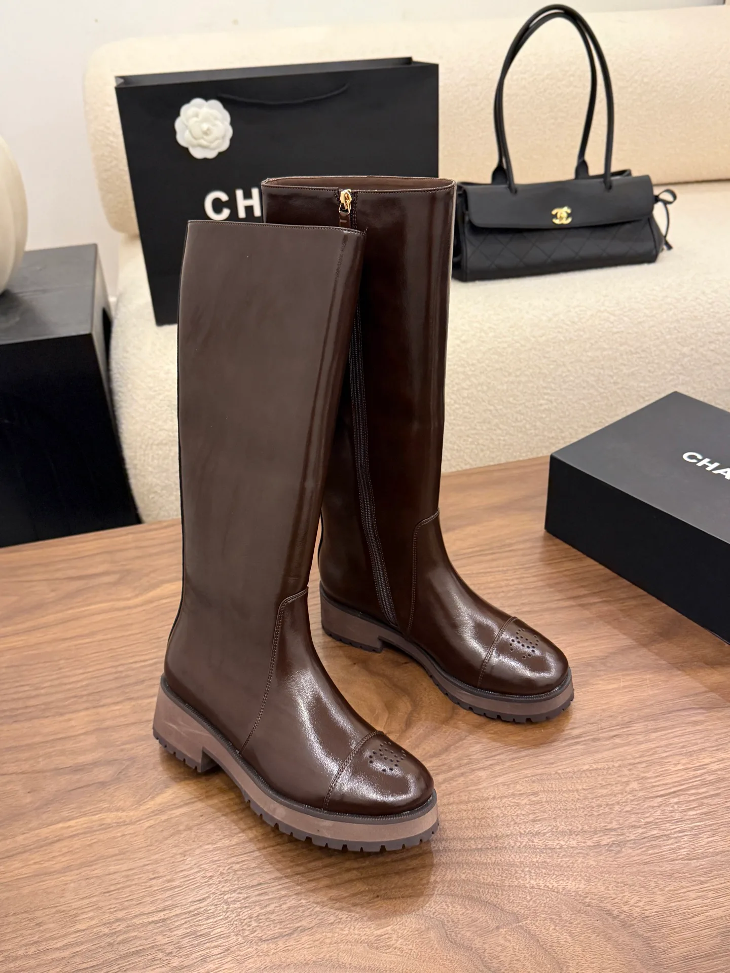 Women's Boots CHANEL 18275723