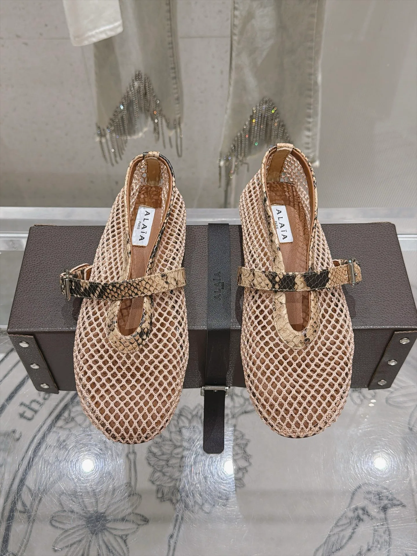 Women's Ballet Flats ALAIA 18275339