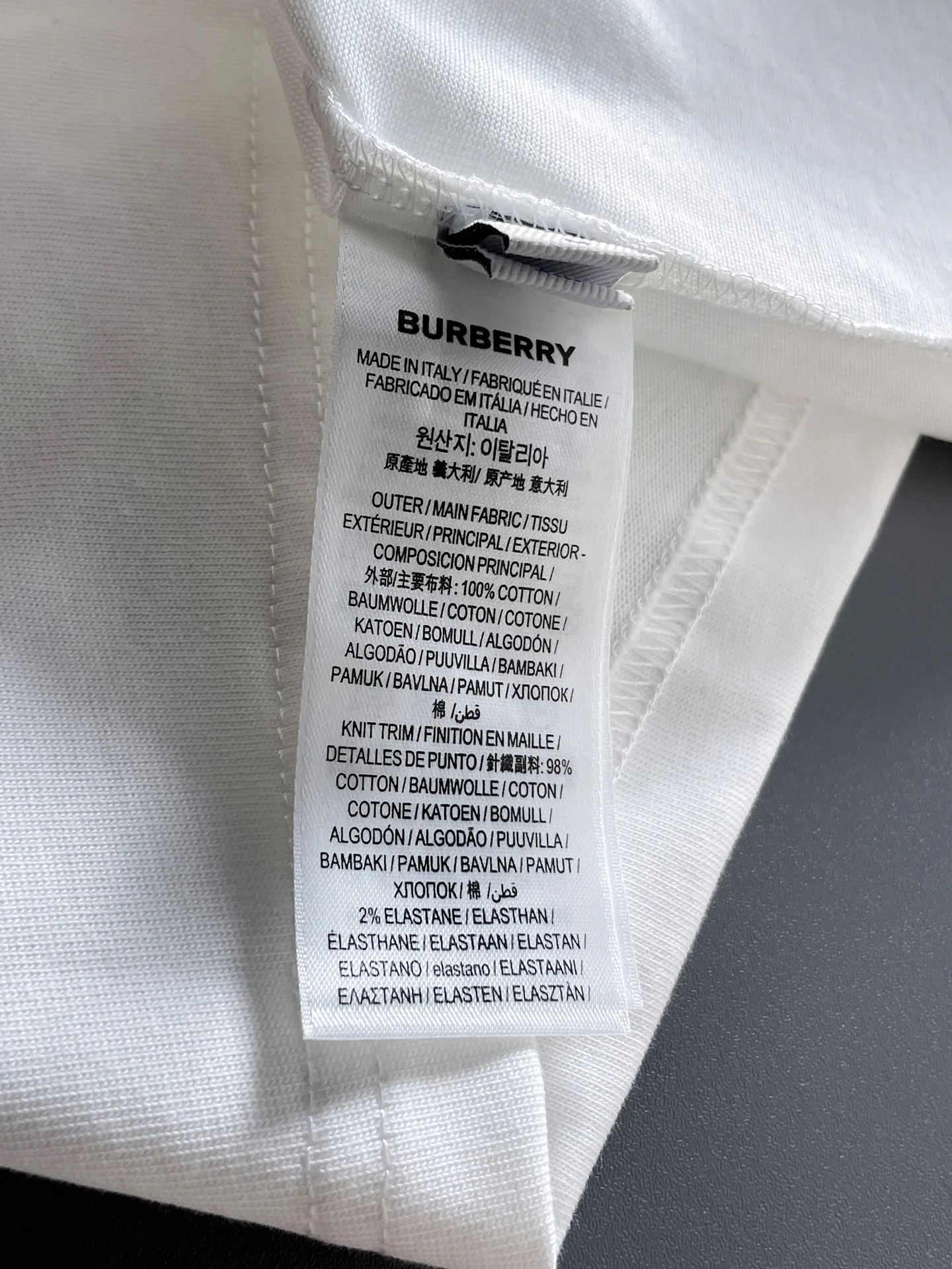 Men's T-Shirts BURBERRY 17748476