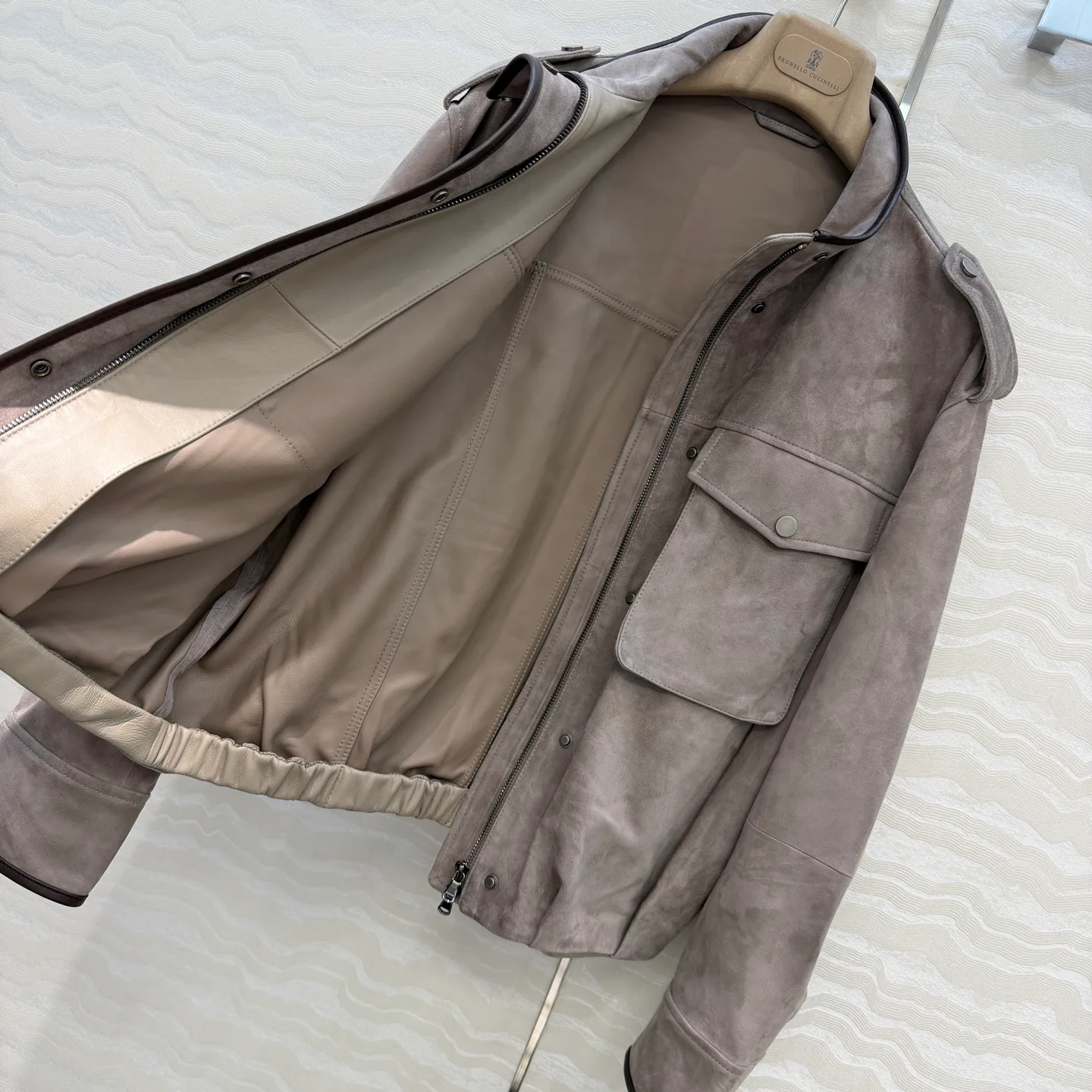 Women's Leather Jackets And Sheepskin Coats BRUNELLO CUCINELLI 18200799