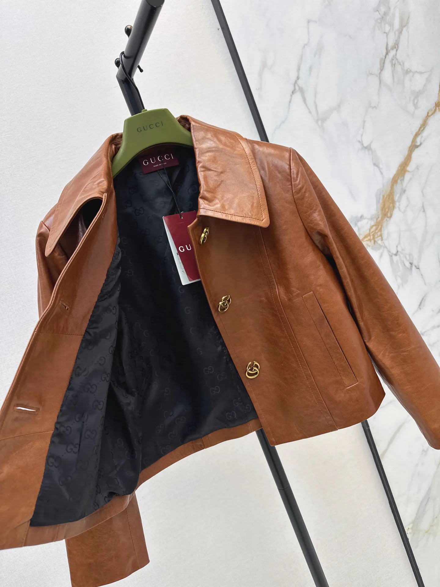 Women's Leather Jackets And Sheepskin Coats GUCCI 17651725