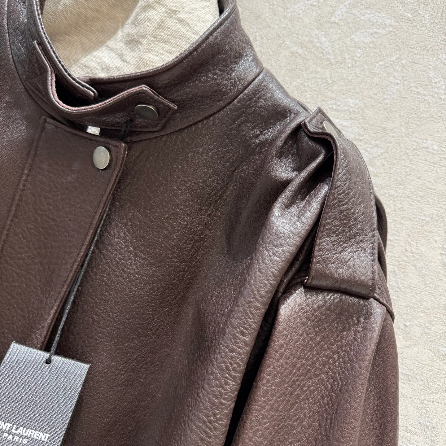 Women's Leather Jackets And Sheepskin Coats SAINT LAURENT 18127943