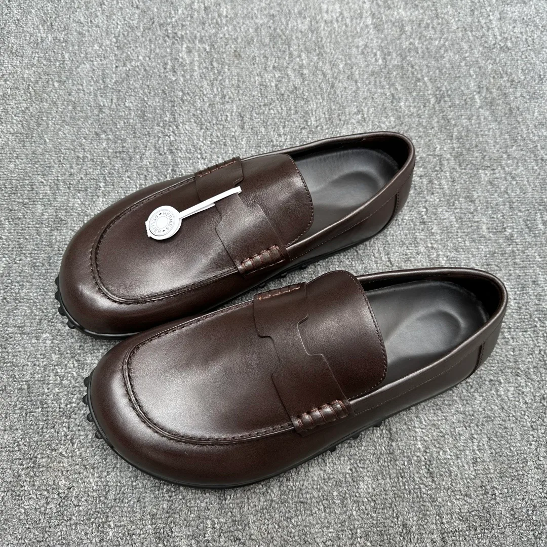 Men's Loafers And Dress Shoes HERMES 18076231