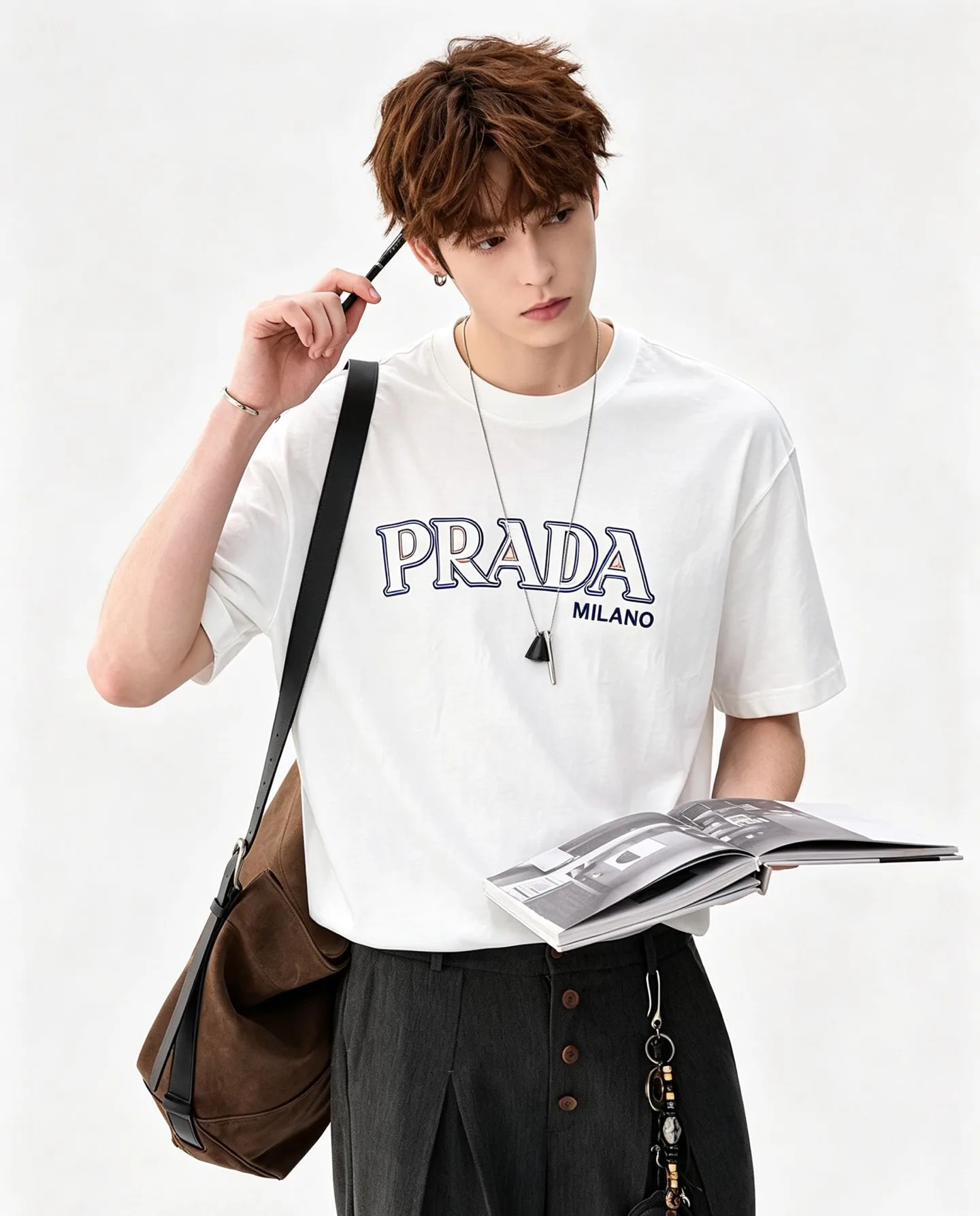 Футболки Мужские Prada 18592616