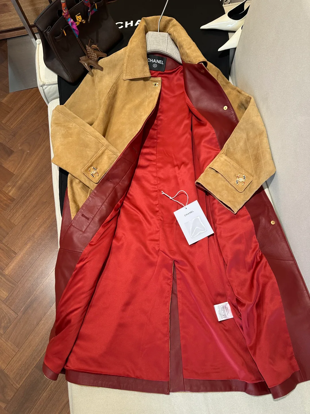 Women's Leather Jackets And Sheepskin Coats CHANEL 17856461