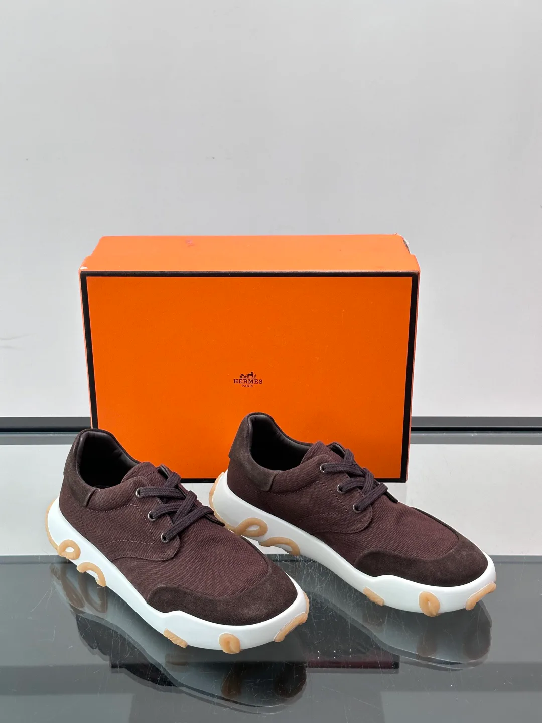 Men's Sneakers HERMES 17498056