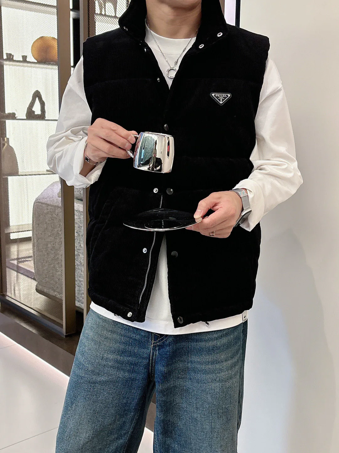 Men's Vests PRADA 18097622