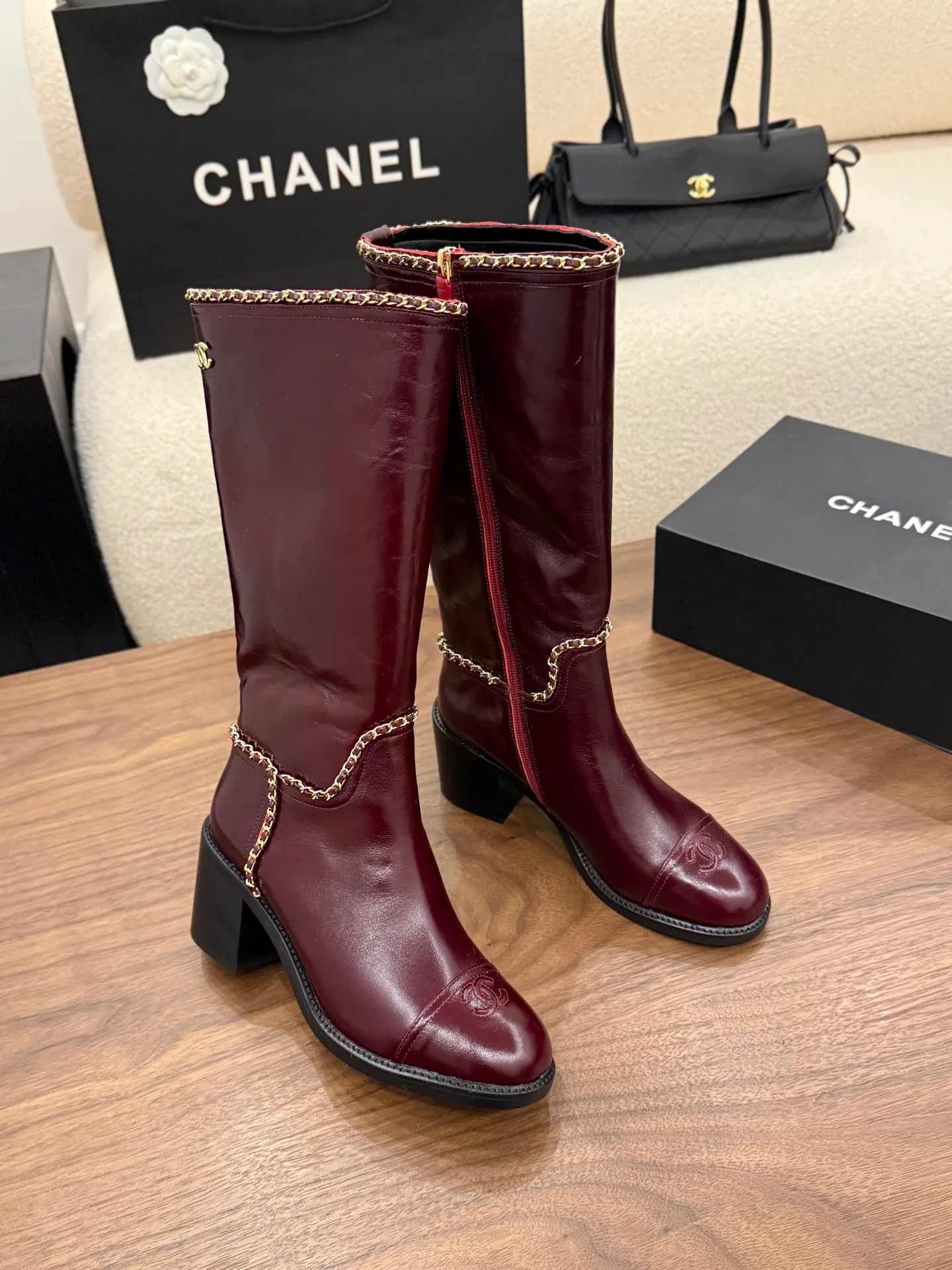 Women's Boots CHANEL 18223580