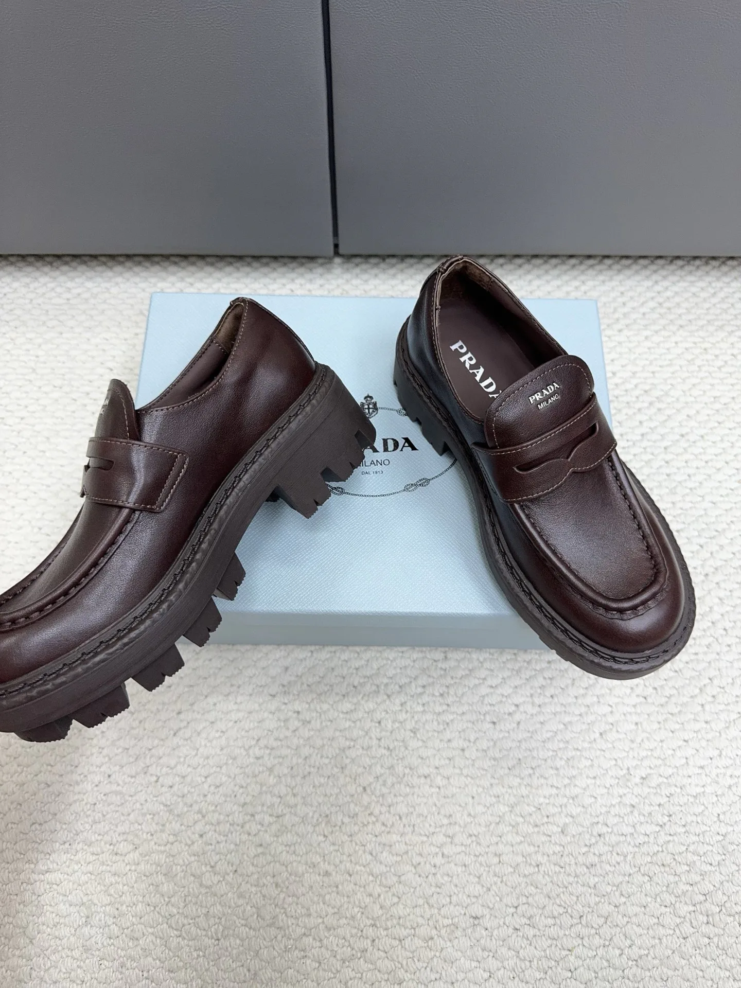 Women's Loafers And Moccasins PRADA 18449788
