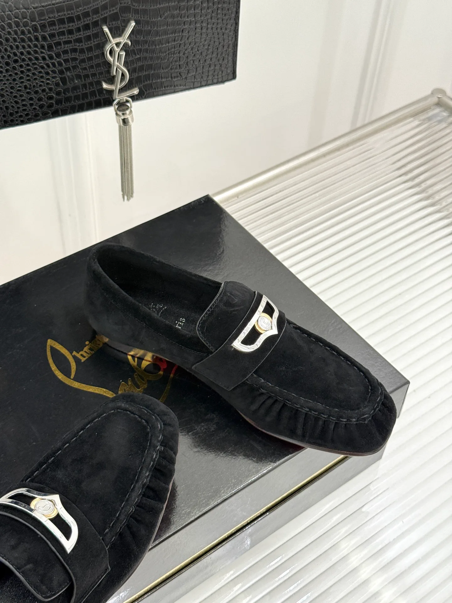 Лоферы И Мокасины Женские Christian Louboutin 18598154