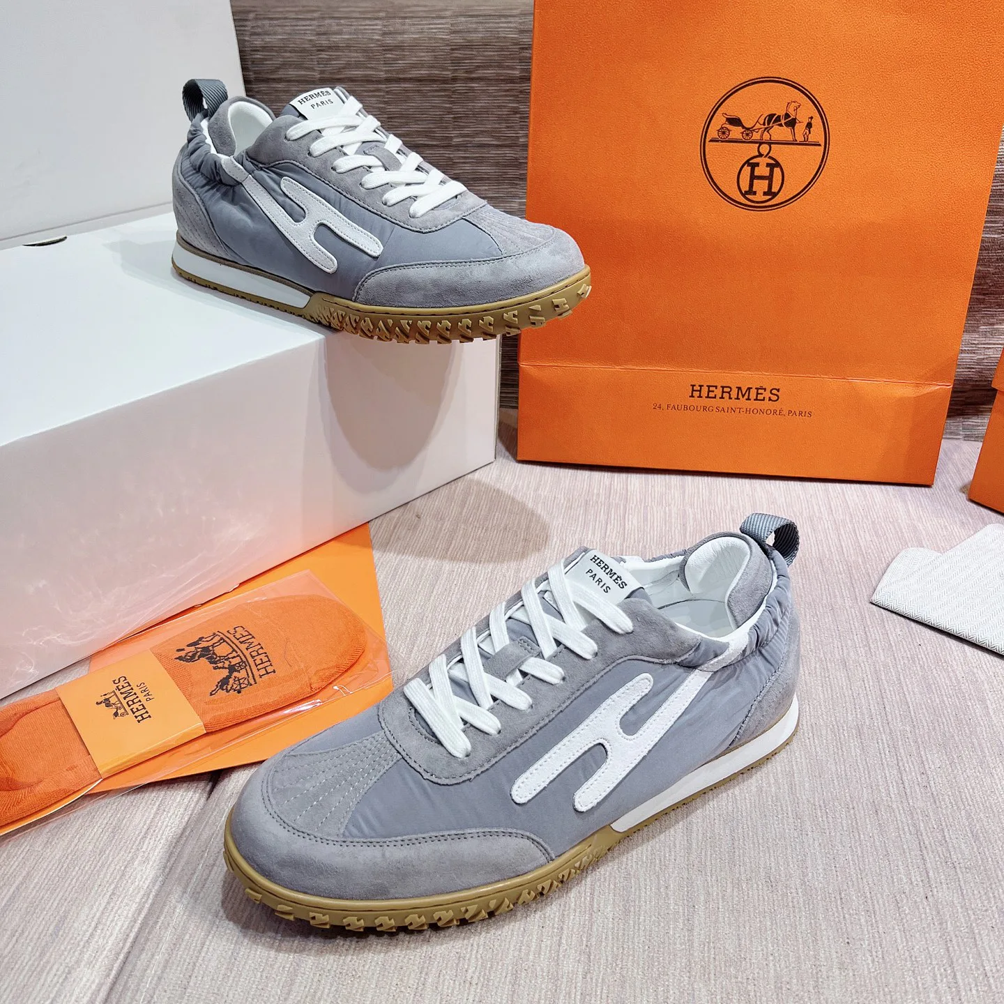 Men's Sneakers HERMES 17749540