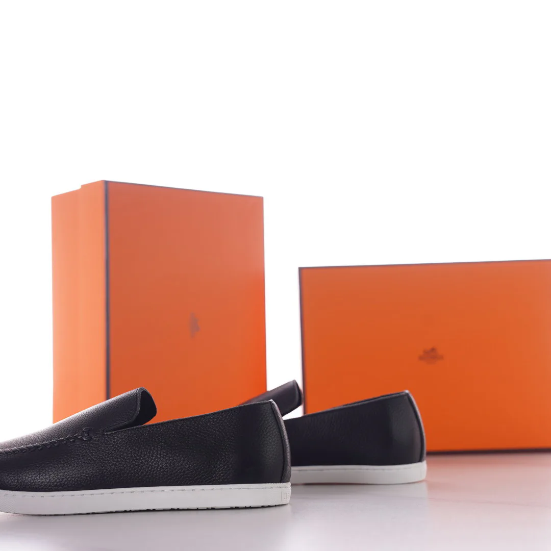 Men's Loafers And Dress Shoes HERMES 18158657