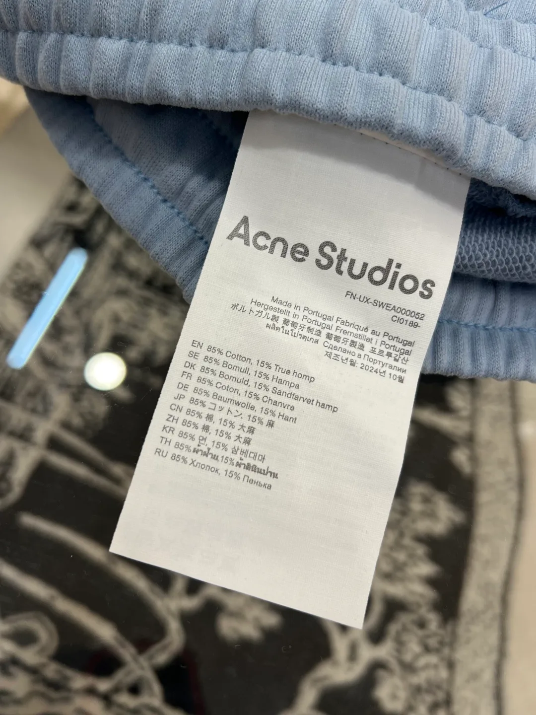 Men's Shorts ACNE STUDIOS 17480508