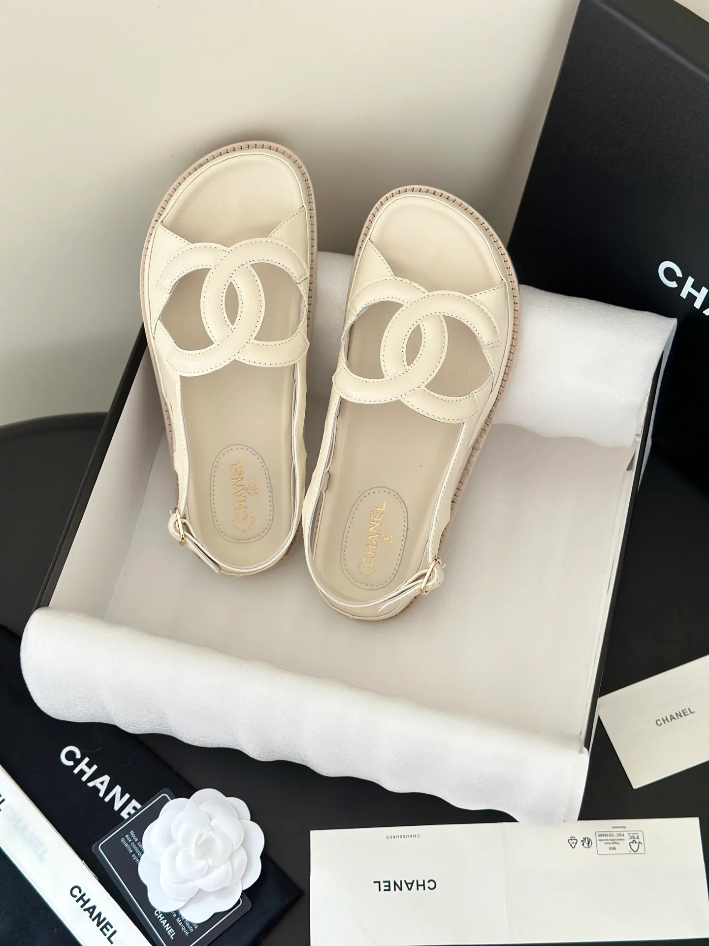 Women's Open-Toe Sandals CHANEL 18143027