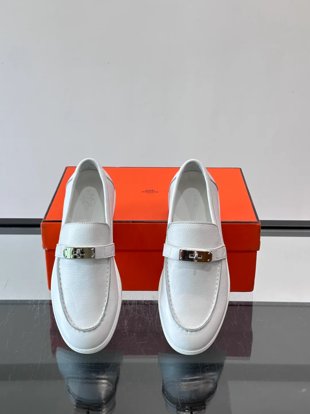 Men's Loafers And Dress Shoes HERMES 17904322