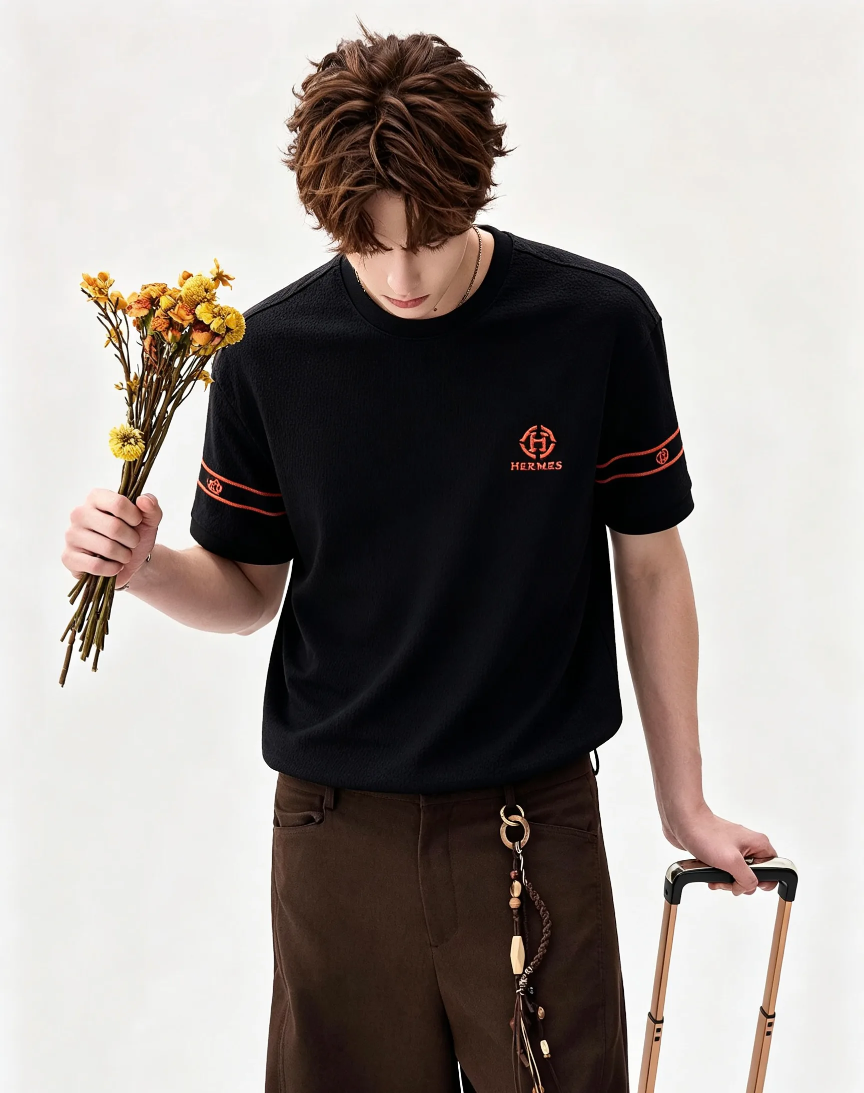 Футболки Мужские Hermes 18592711