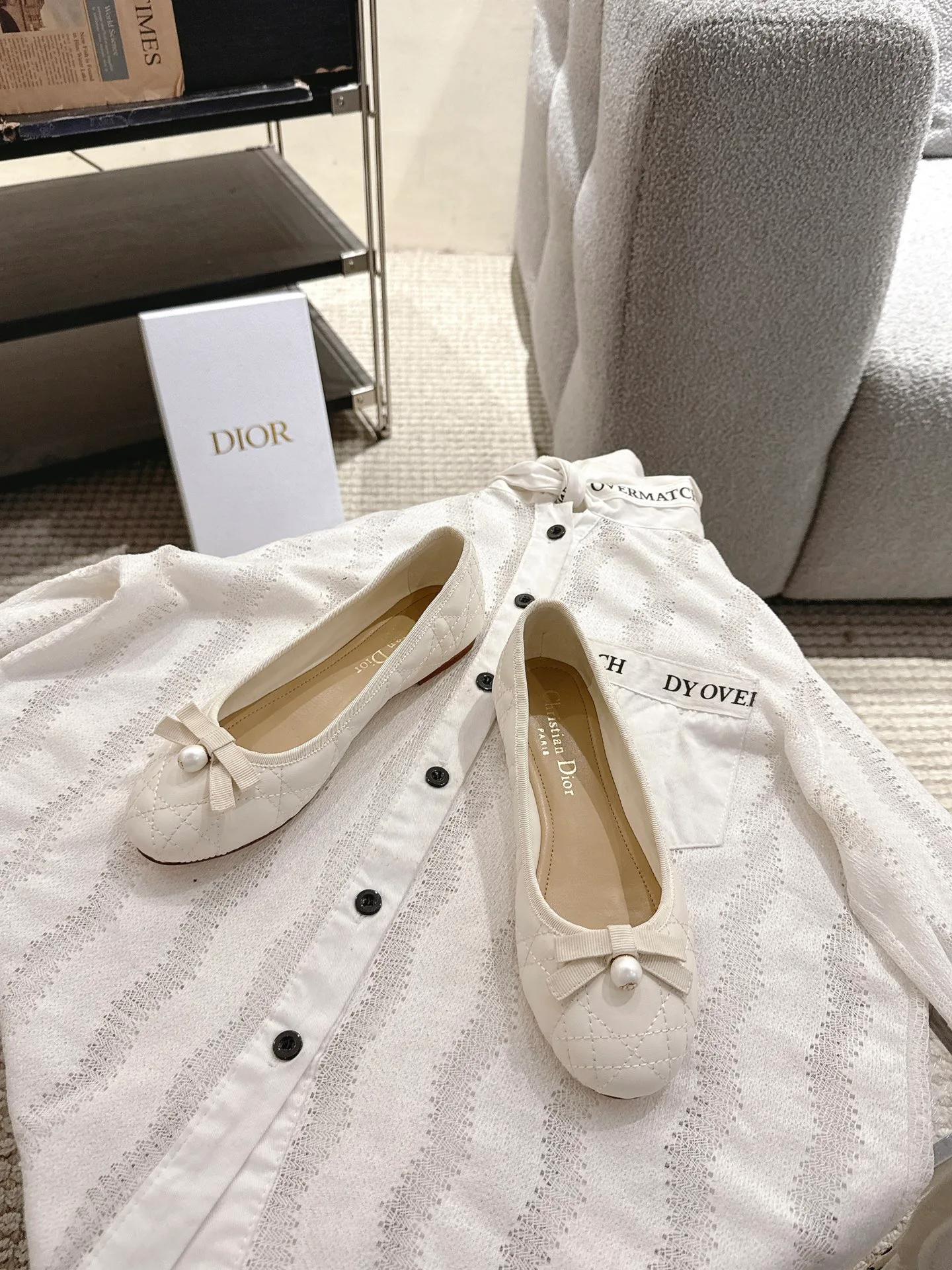 Women's Ballet Flats CHRISTIAN DIOR 17824077