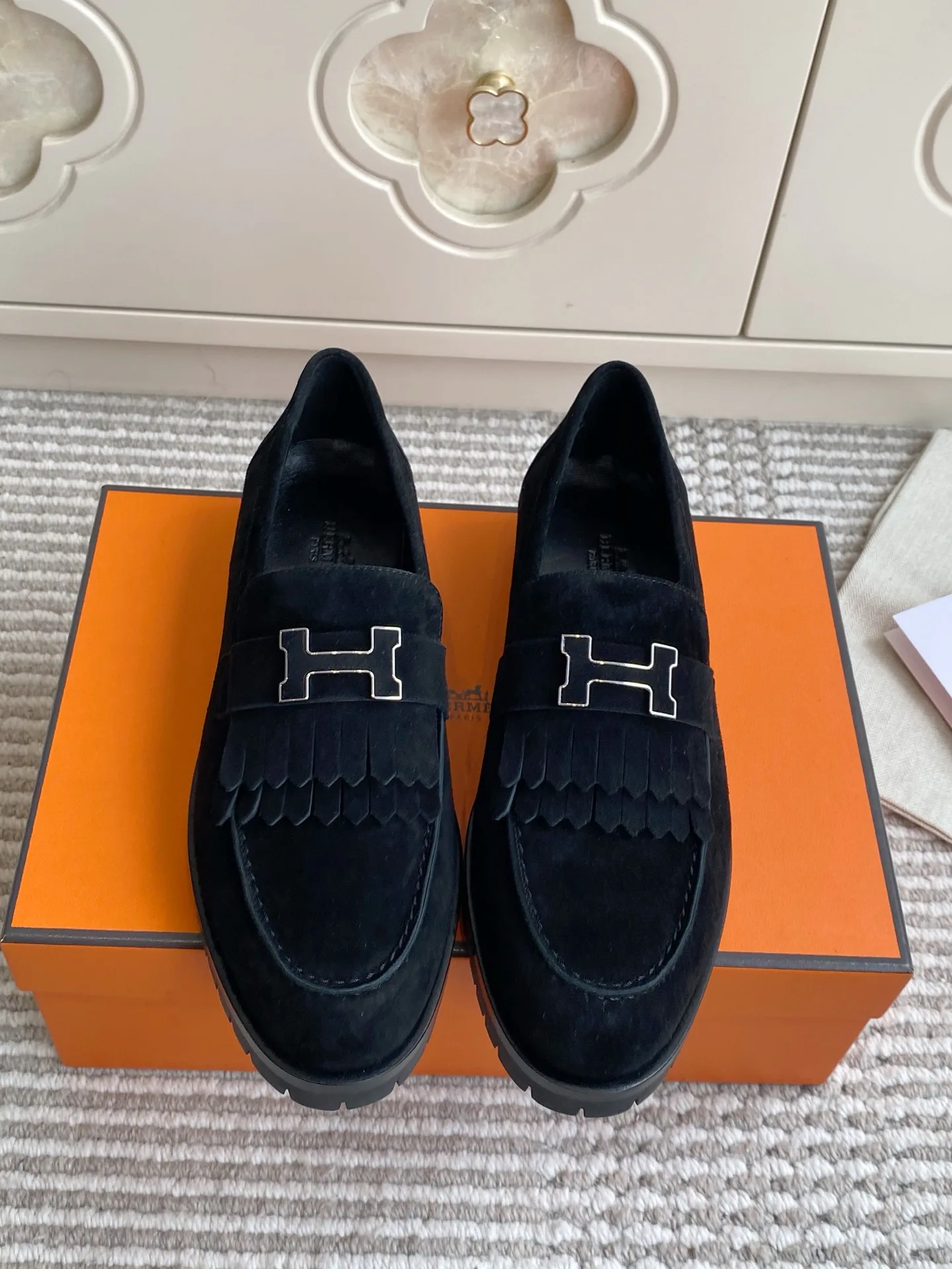 Women's Loafers And Moccasins HERMES 17476129