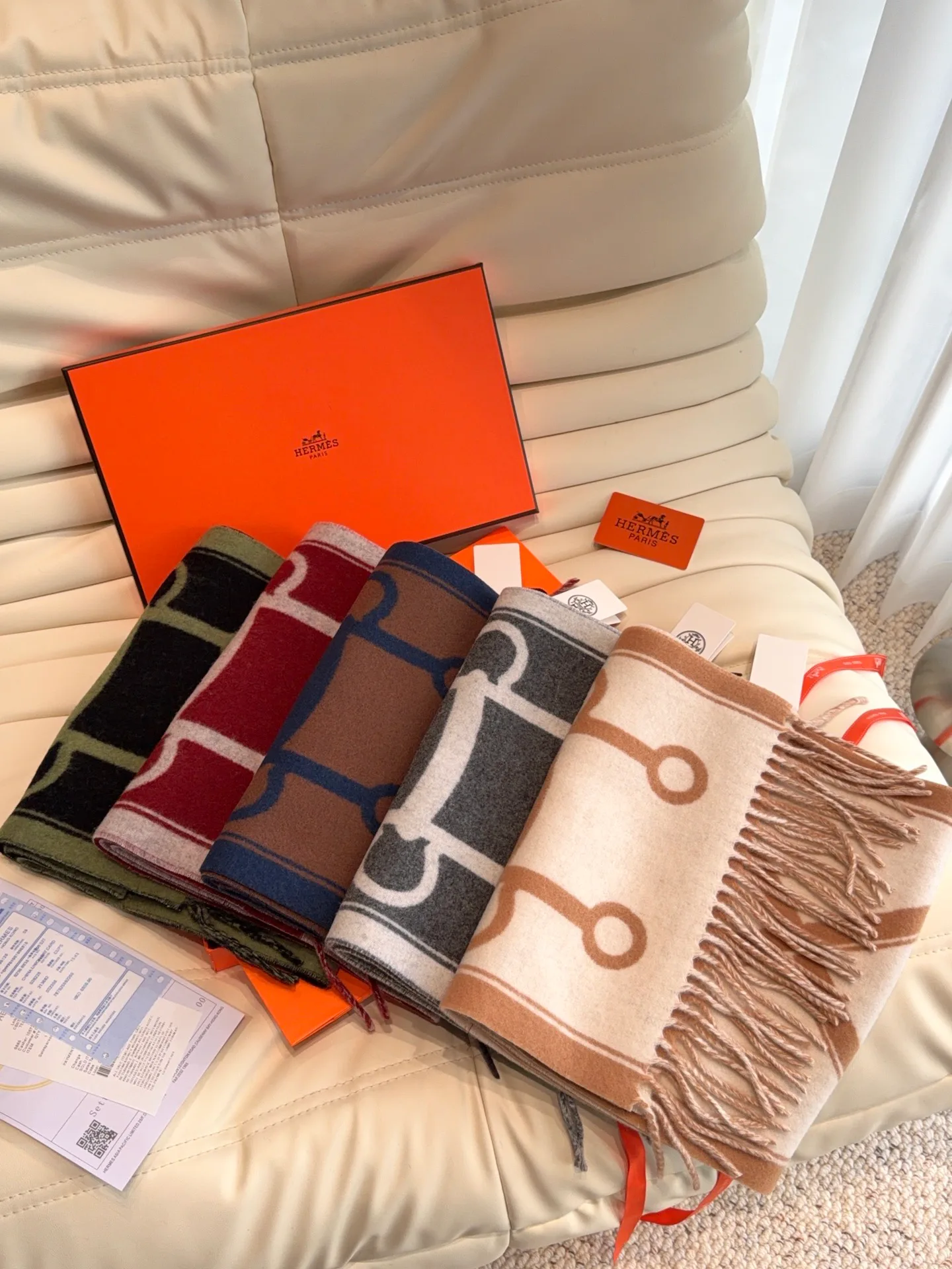 Scarves HERMES 18401205
