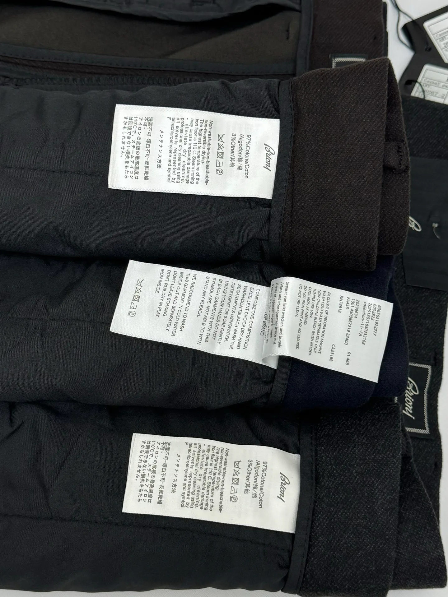 Men's Trousers BRIONI 18458217