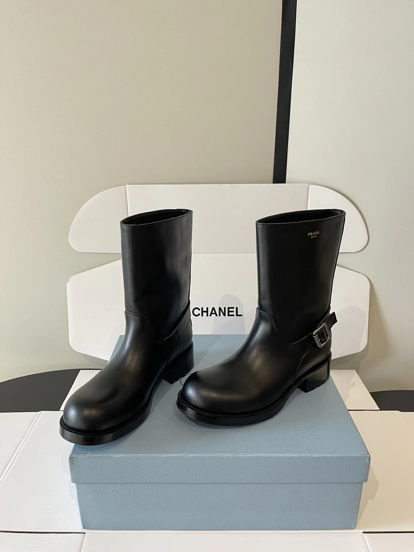 Women's Boots PRADA 18092747