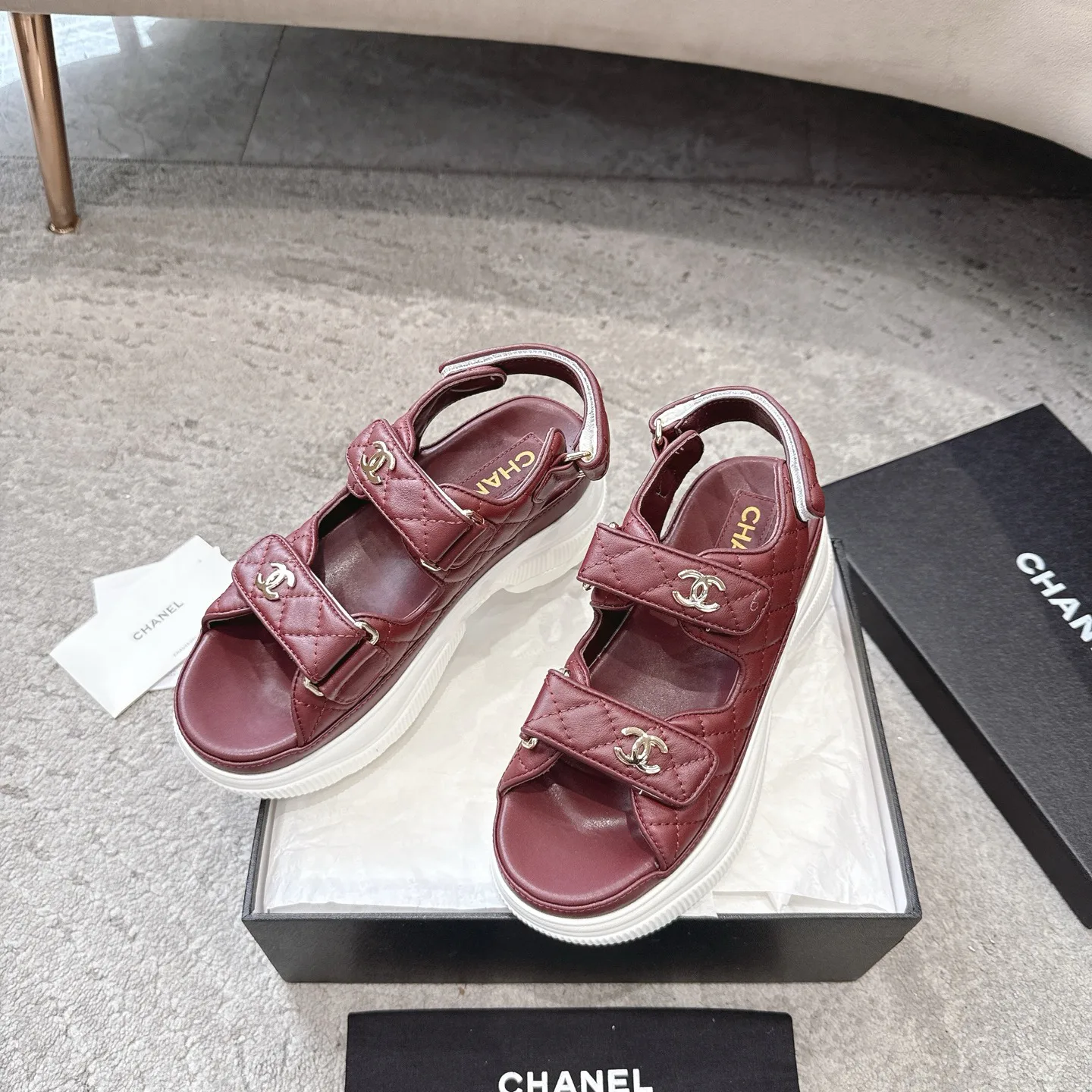 Women's Open-Toe Sandals CHANEL 17572323