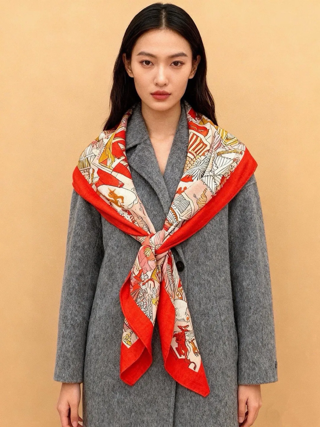 Silk Scarves HERMES 18003580