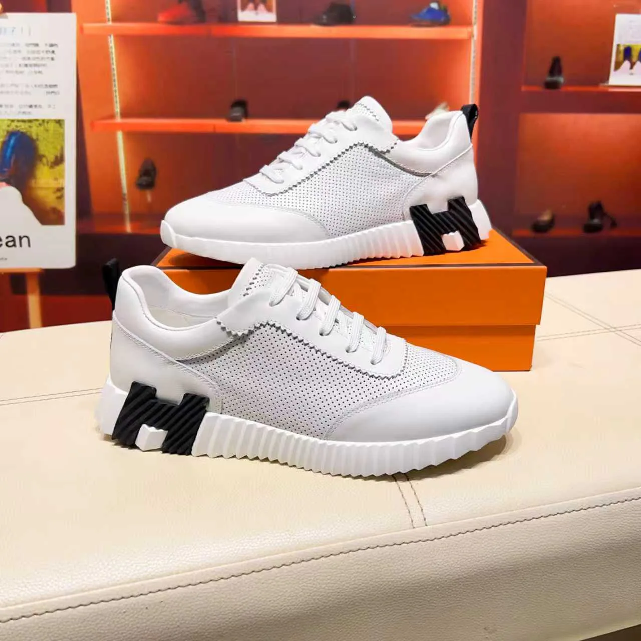 Men's Sneakers HERMES 18516242