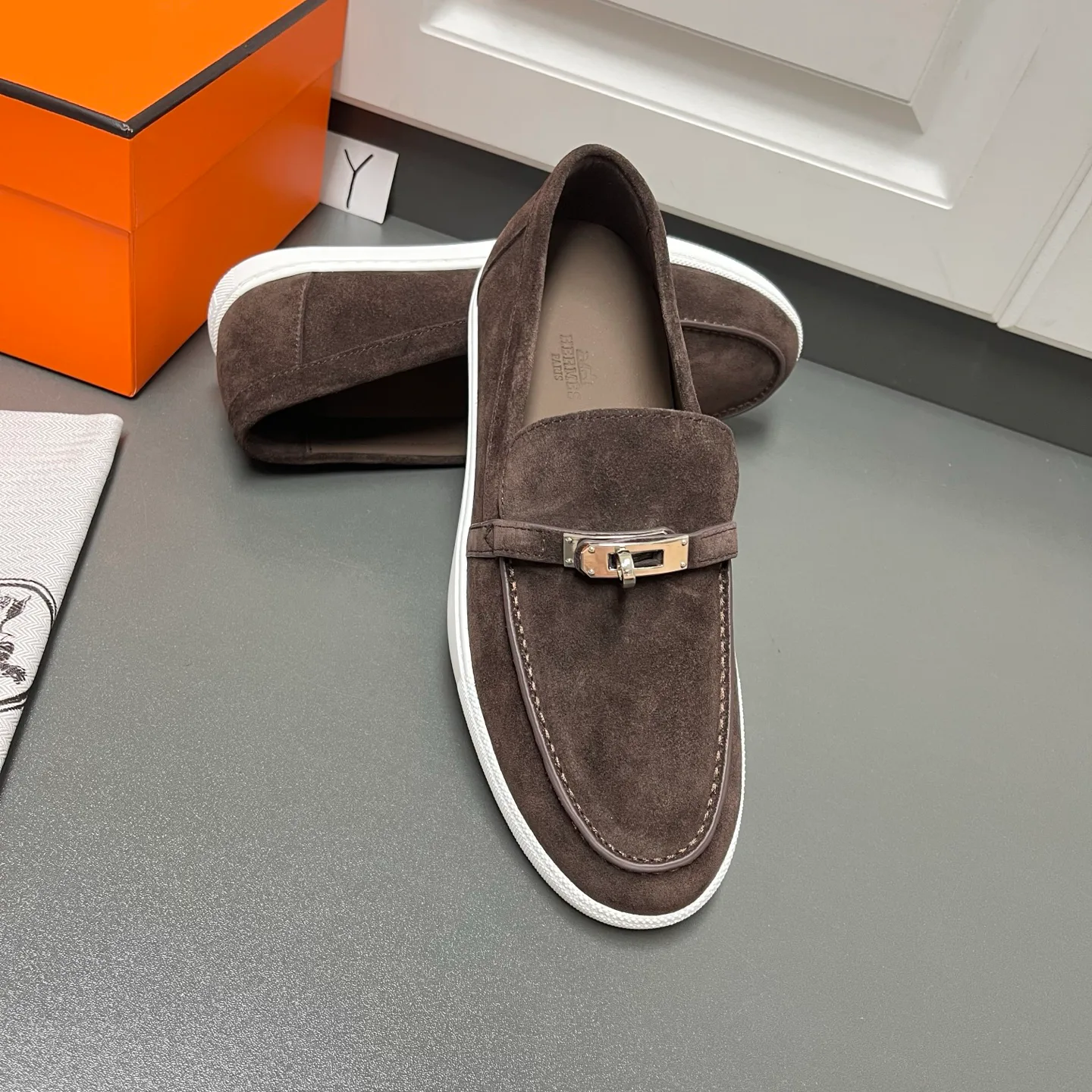Men's Loafers And Dress Shoes HERMES 17457789