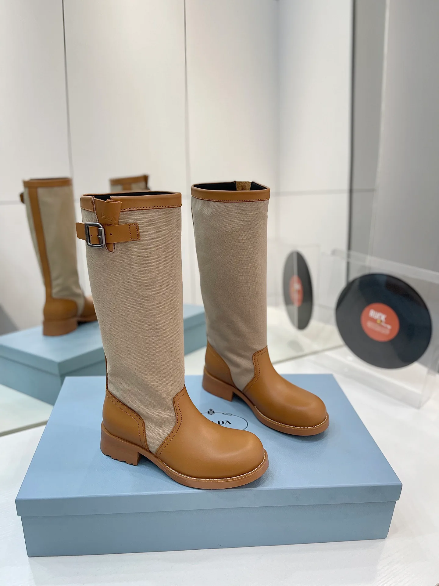 Women's Boots PRADA 17968415
