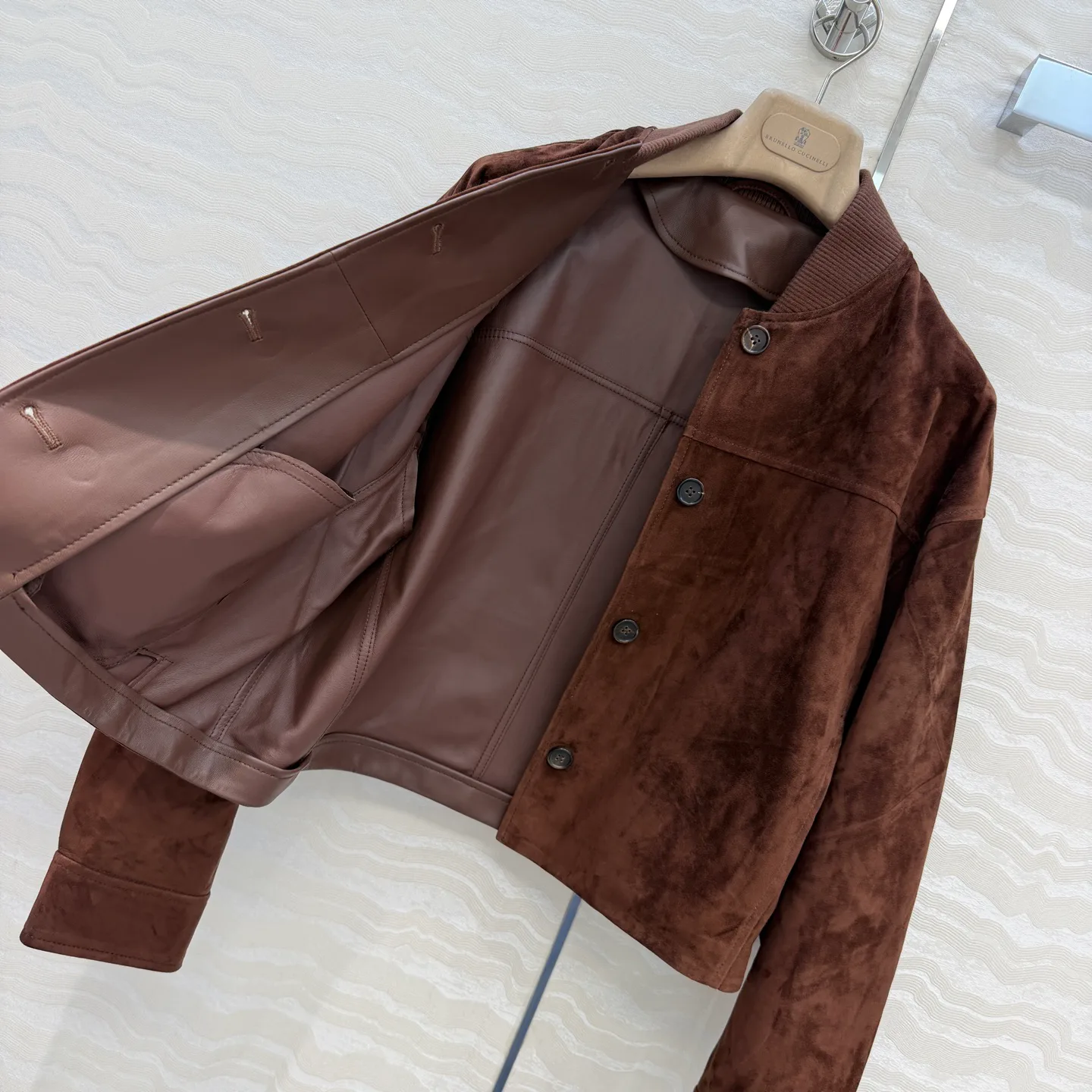 Women's Leather Jackets And Sheepskin Coats BRUNELLO CUCINELLI 18200796