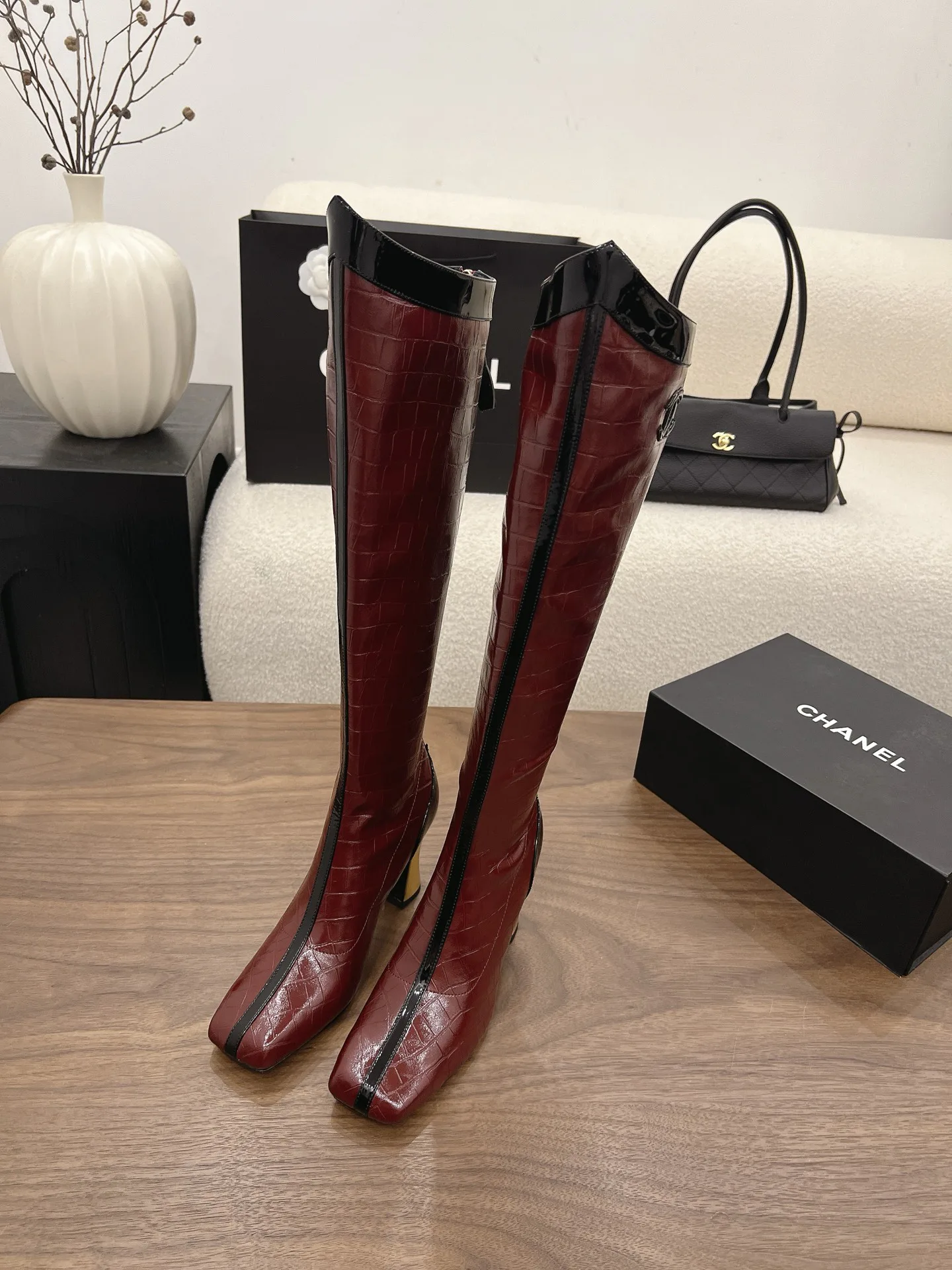 Women's Boots CHANEL 17349805