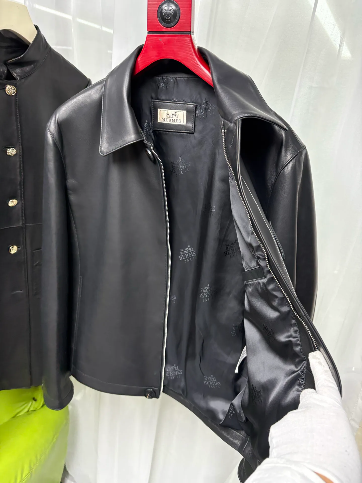 Men's Leather Jackets And Sheepskin Coats HERMES 17794352