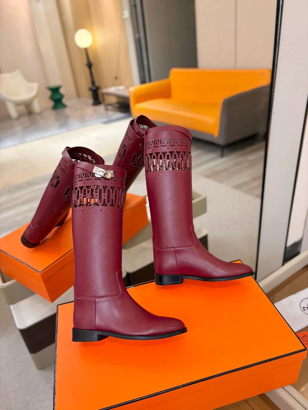 Women's Boots HERMES 18521307