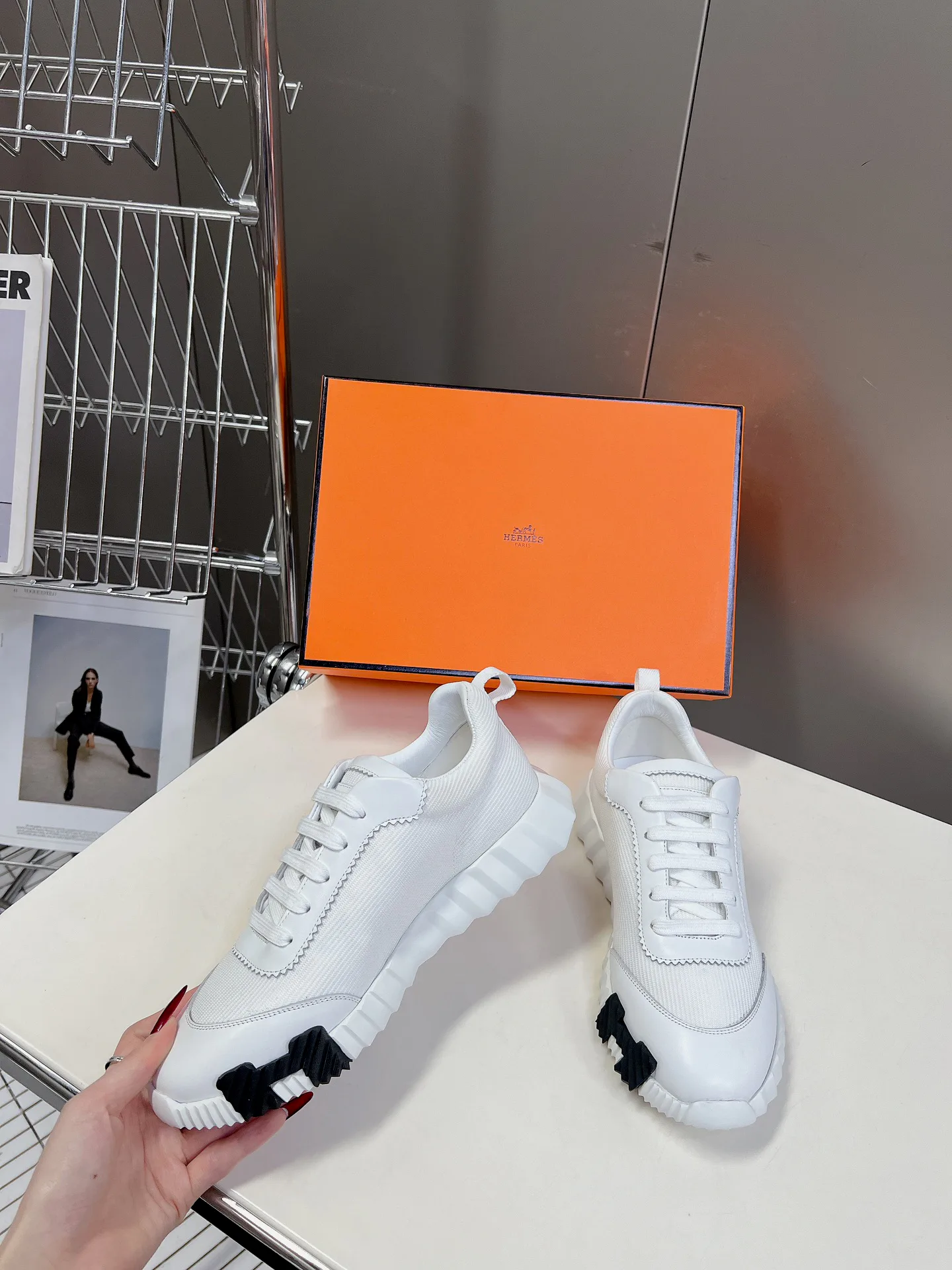 Women's Sneakers HERMES 18418623