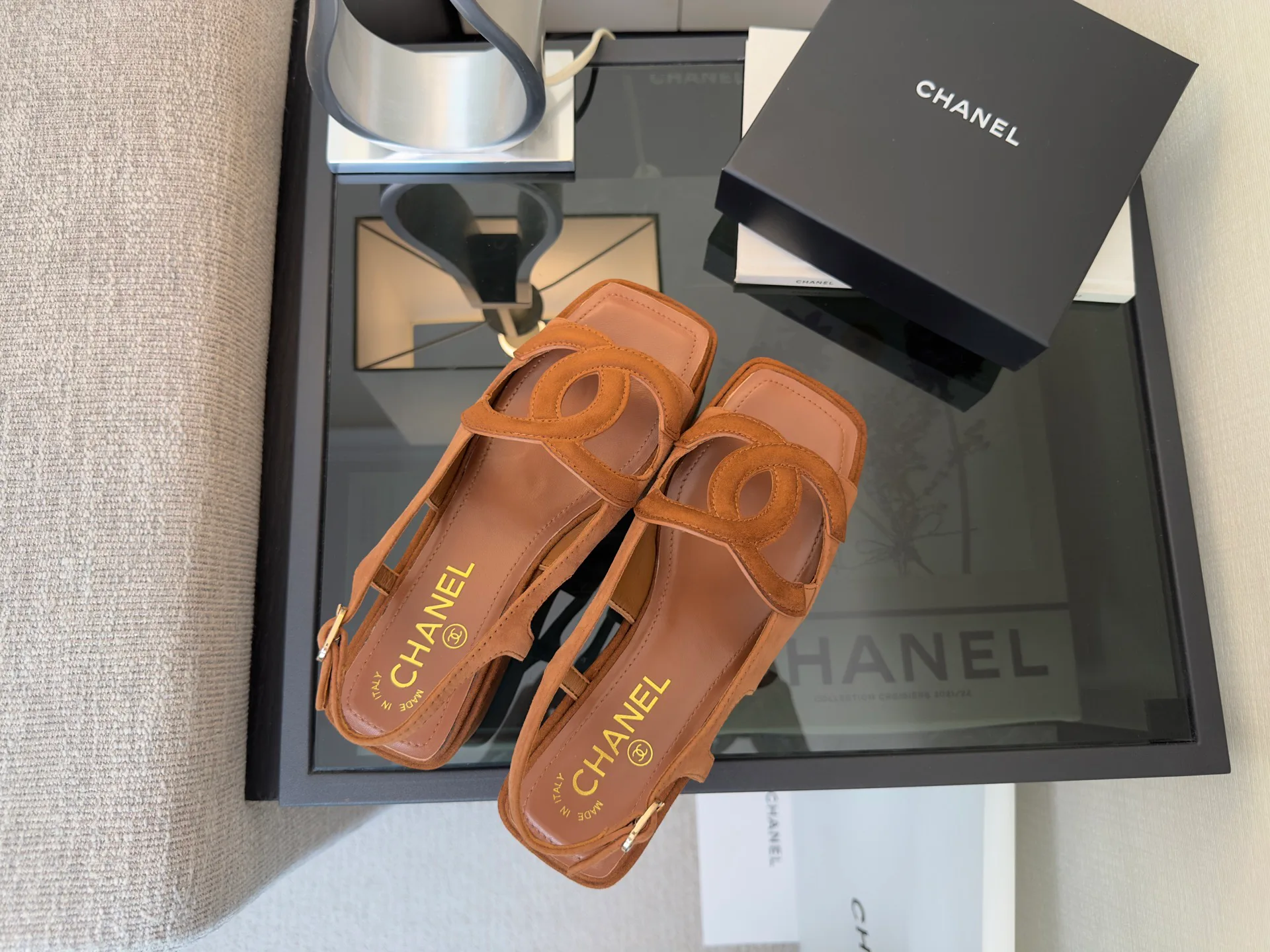 Women's Open-Toe Sandals CHANEL 18228935