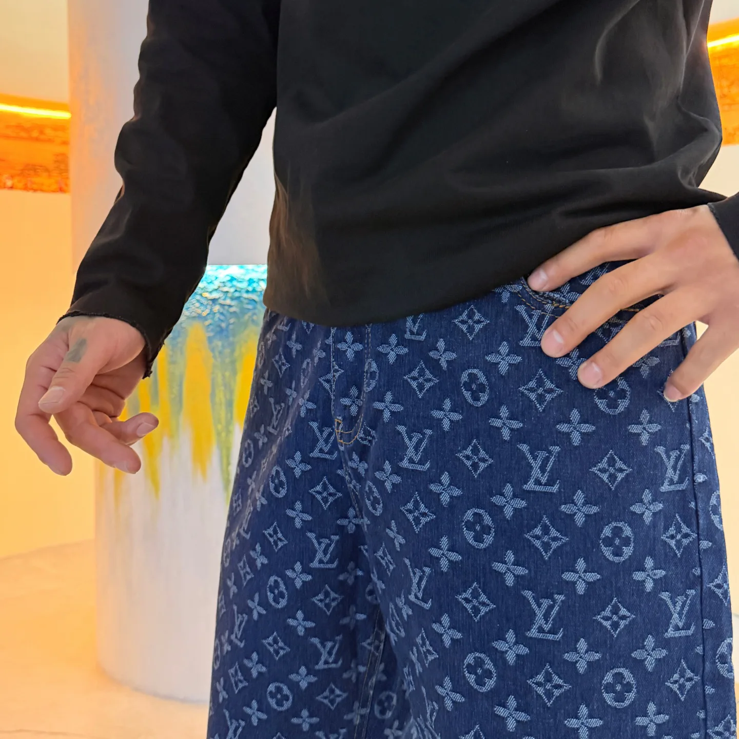 Men's Jeans LOUIS VUITTON 18499630