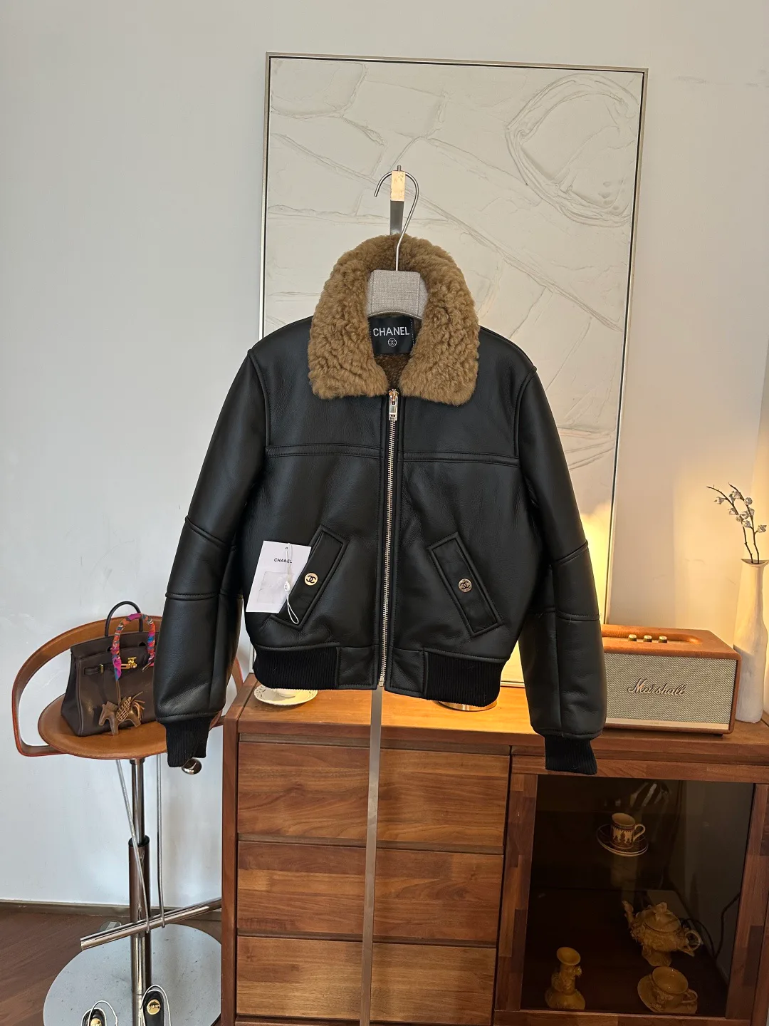 Women's Leather Jackets And Sheepskin Coats SAINT LAURENT 18040518