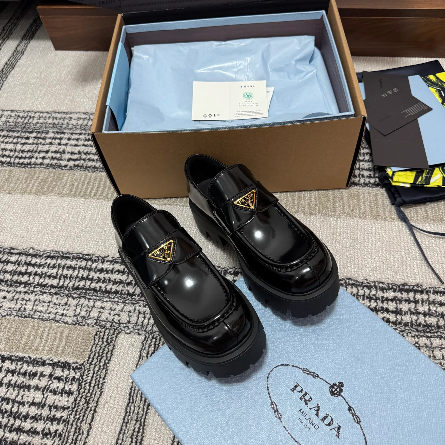 Women's Loafers And Moccasins PRADA 18083787