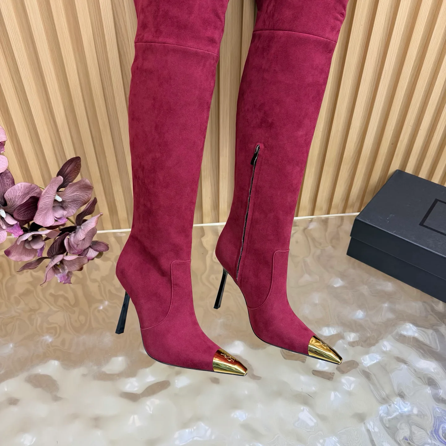 Сапоги Женские Saint Laurent 18676699