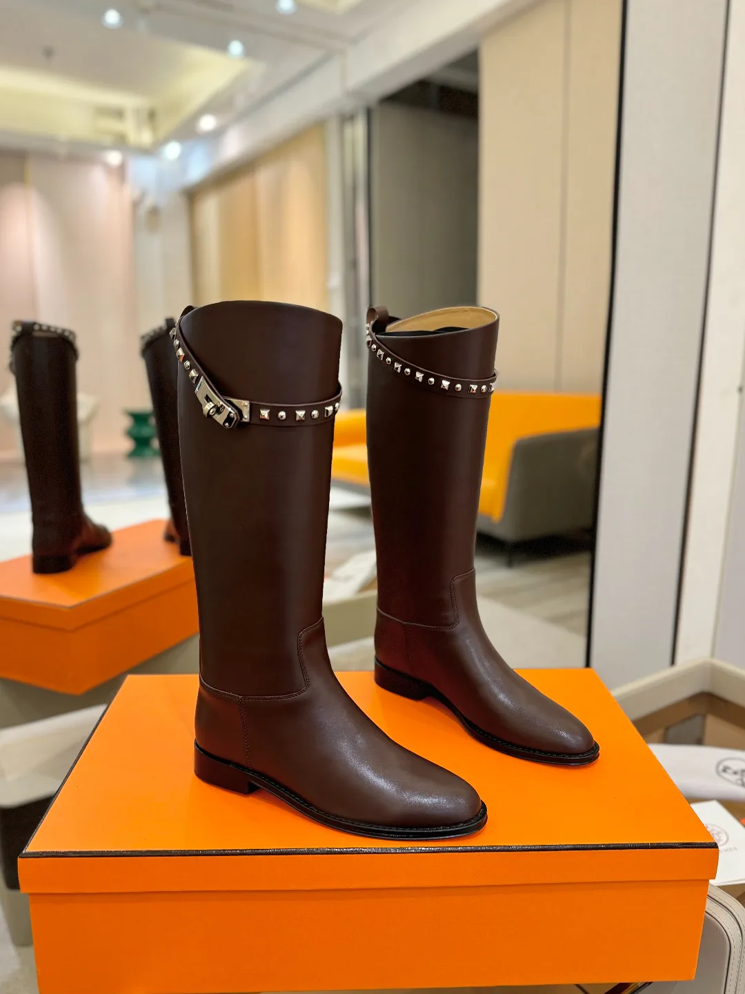 Women's Boots HERMES 18521288