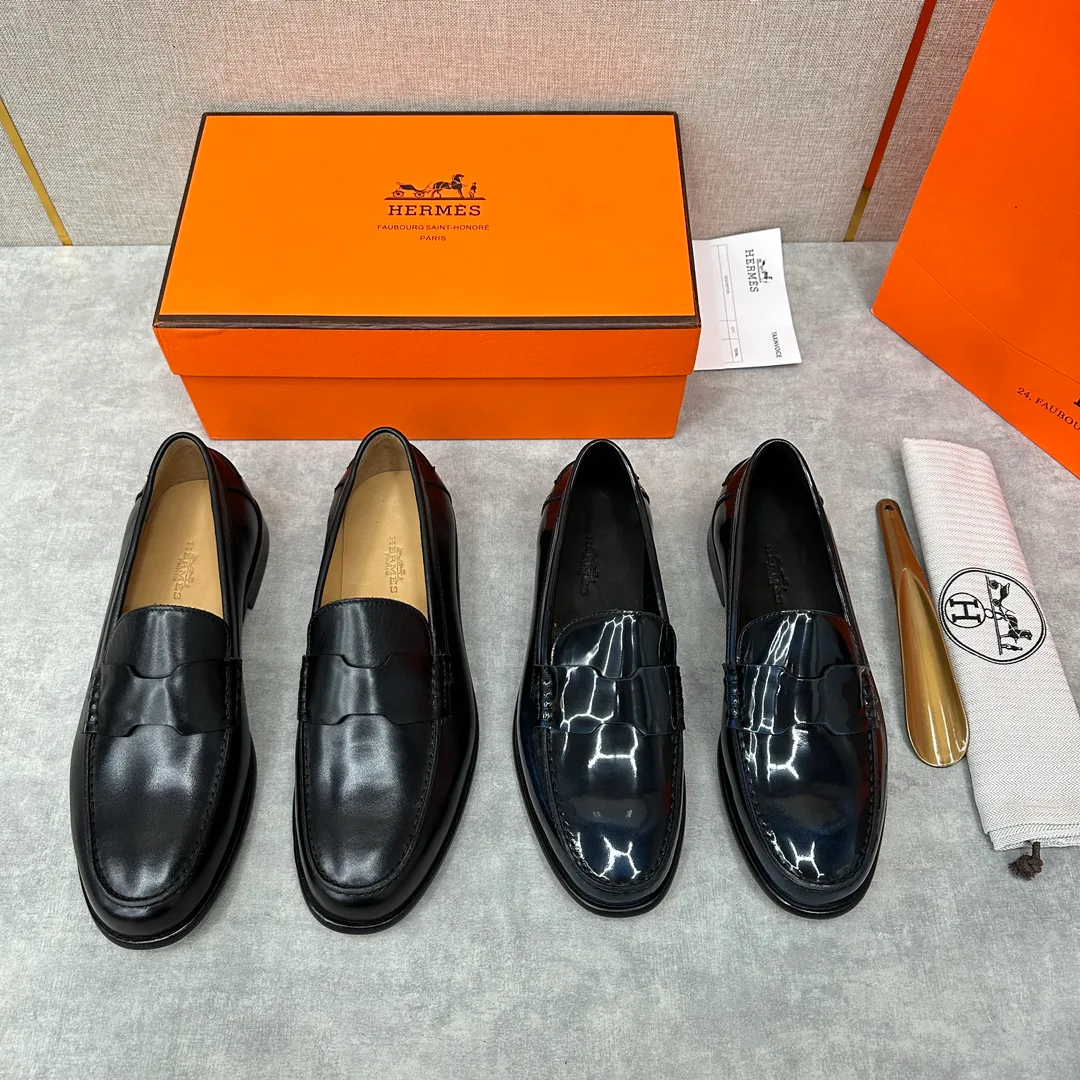 Men's Loafers And Dress Shoes HERMES 18397508