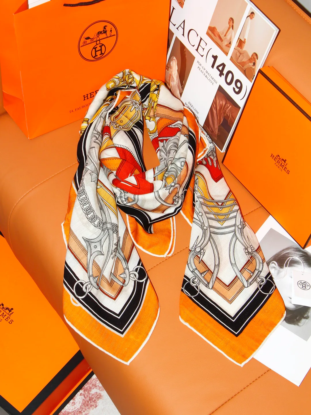 Silk Scarves HERMES 18220177