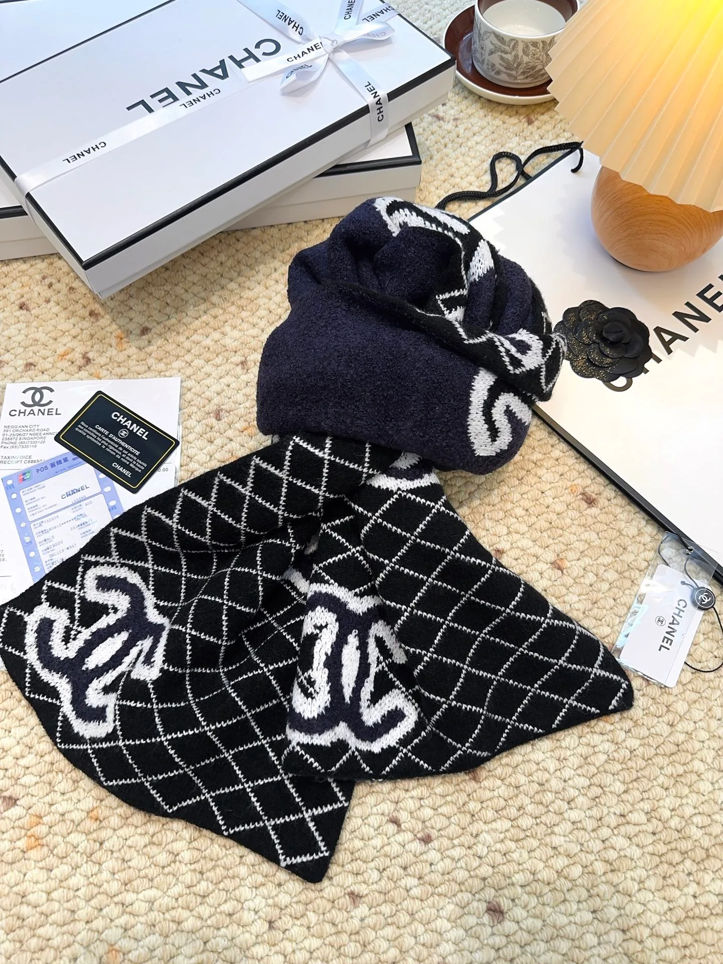 Scarves CHANEL 18105443