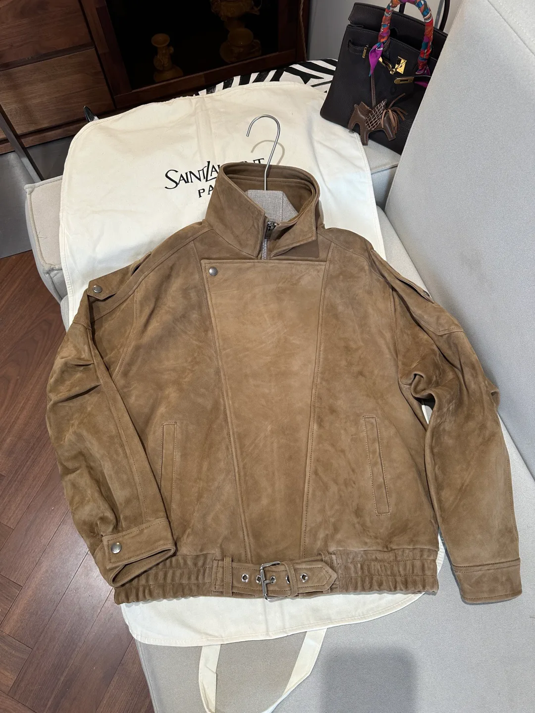 Women's Leather Jackets And Sheepskin Coats SAINT LAURENT 18485358